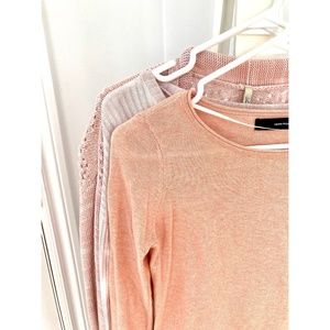 The pink long sleeves bundle - XS / S